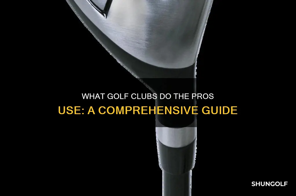 what golf clubs are the pros playing