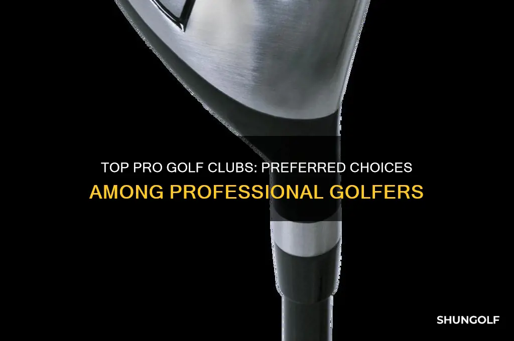 what golf clubs are used by the most pros