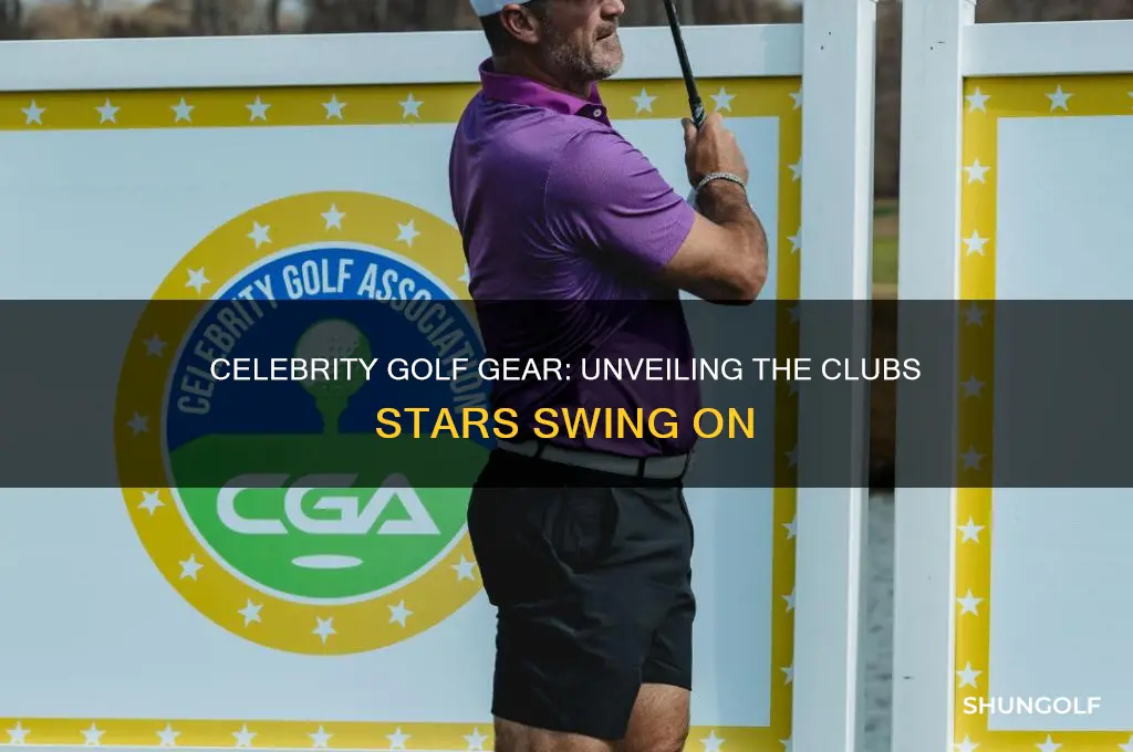 what golf clubs do celebrities use