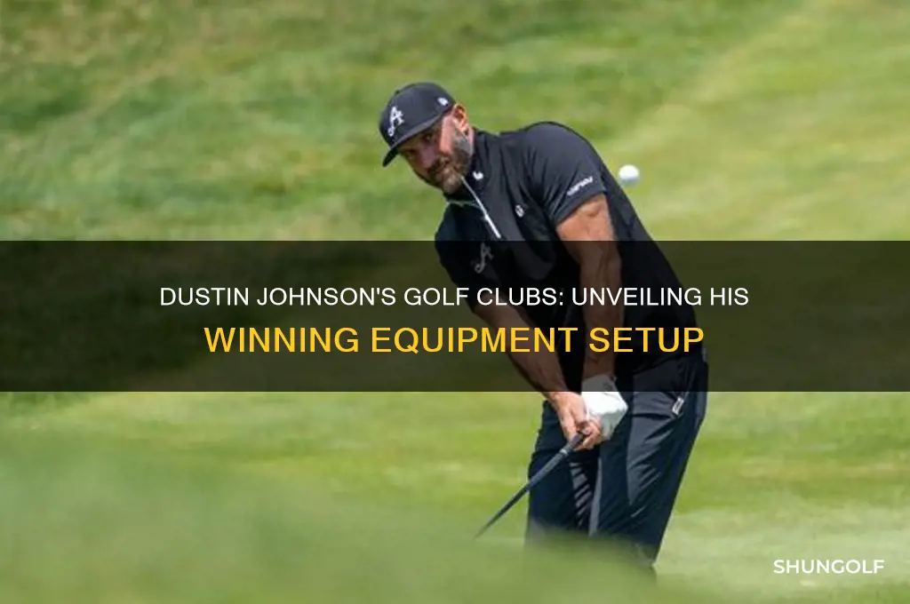 what golf clubs do dustin johnson use