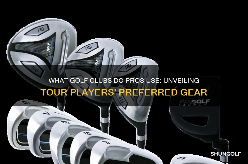 what golf clubs do pros use