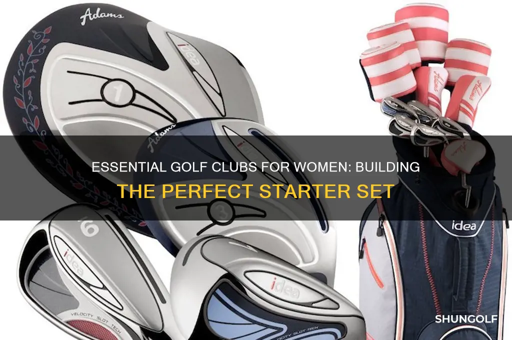 what golf clubs do women need