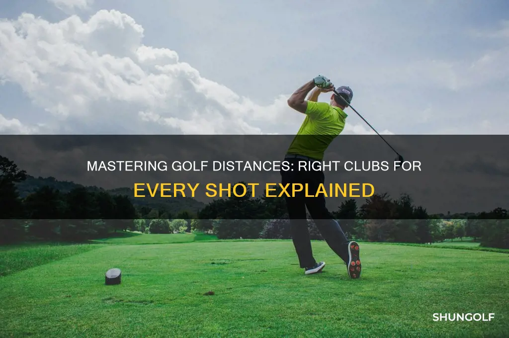 what golf clubs do you use for what distances