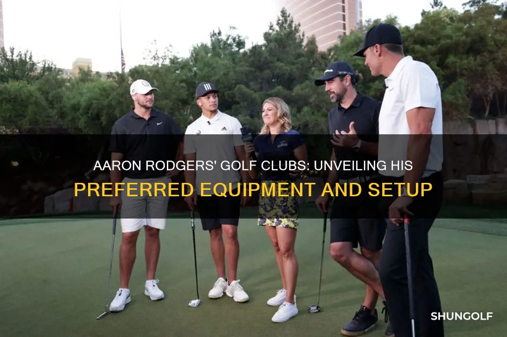 what golf clubs does aaron rodgers use