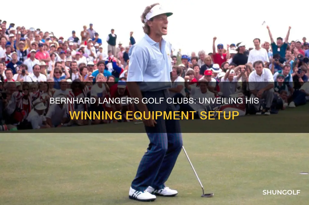 what golf clubs does bernhard langer play