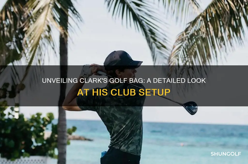 what golf clubs does clark use