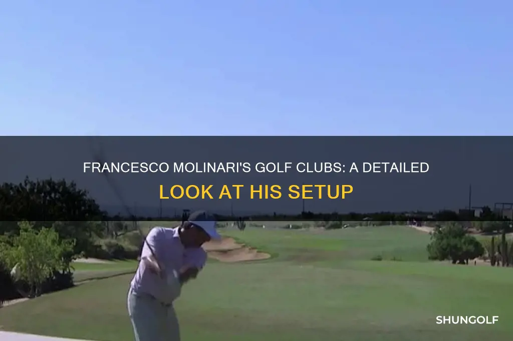 what golf clubs does francesco molinari use