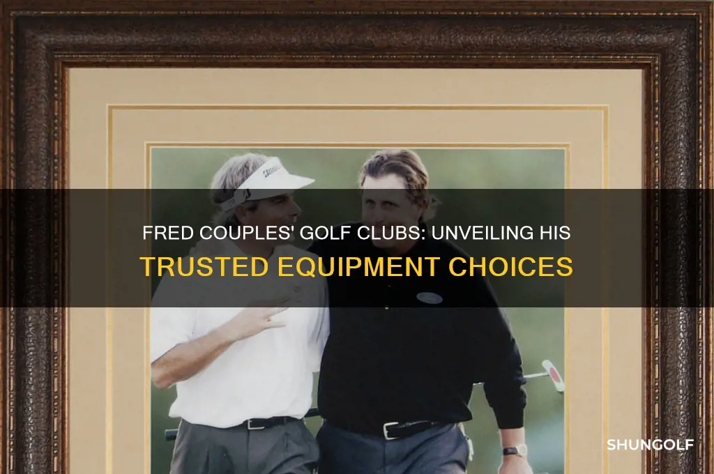 what golf clubs does fred couples use