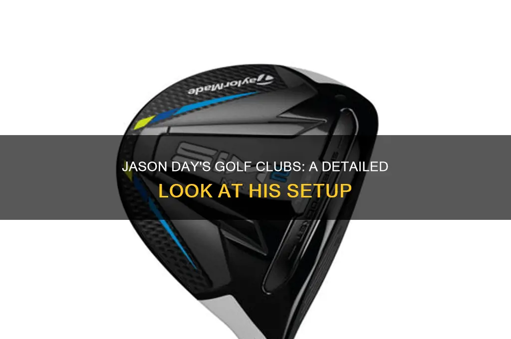 what golf clubs does jason day play