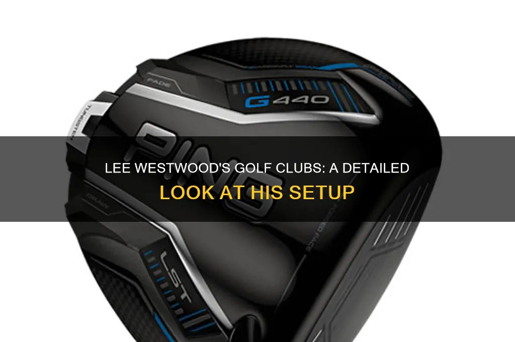 what golf clubs does lee westwood use