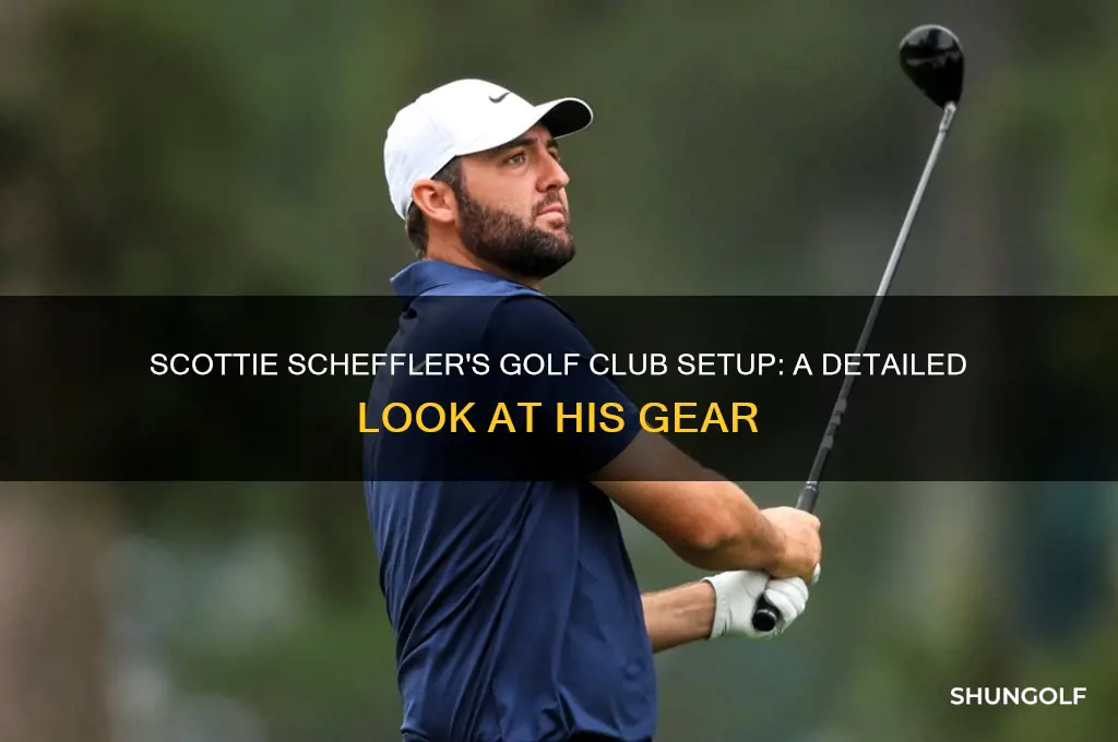 what golf clubs does scheffler use