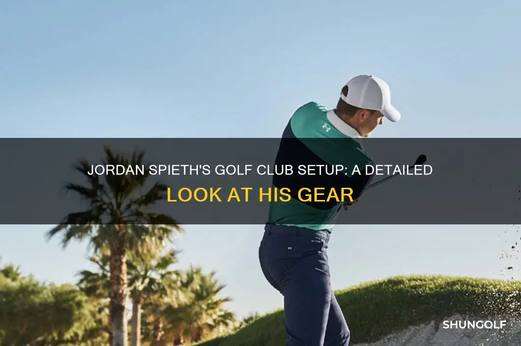 what golf clubs does spieth use