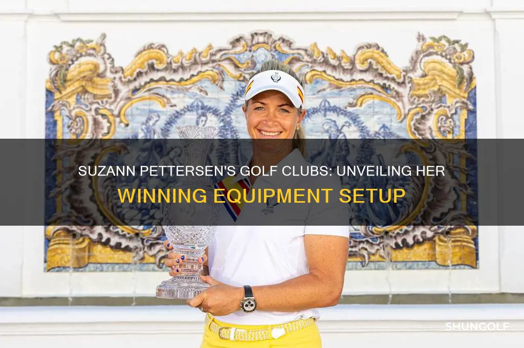 what golf clubs does suzann pettersen use