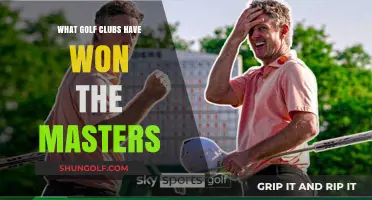 Masters Champions: Unveiling the Golf Clubs Behind Their Victories