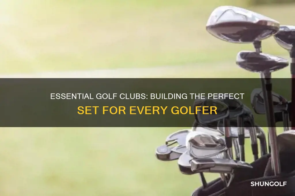 what golf clubs make a set