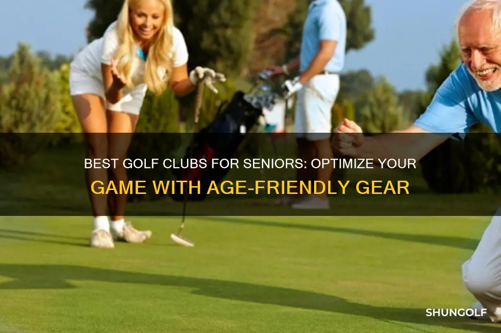 what golf clubs should seniors carry