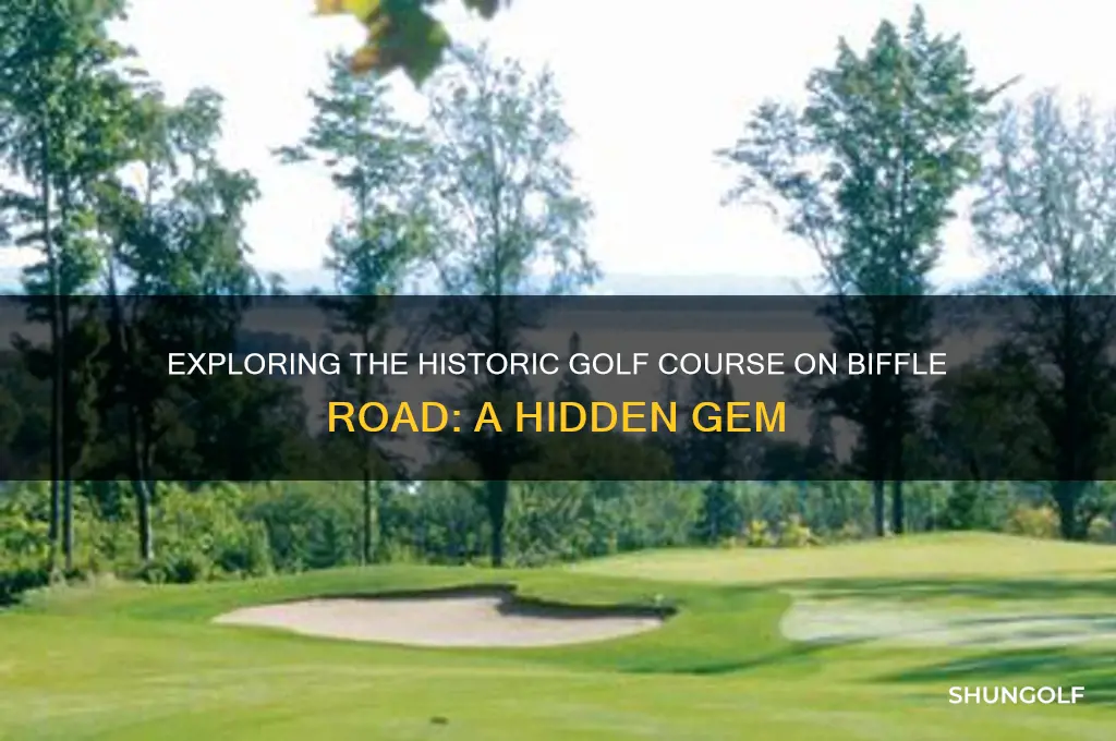 what golf coarse was on biffle road