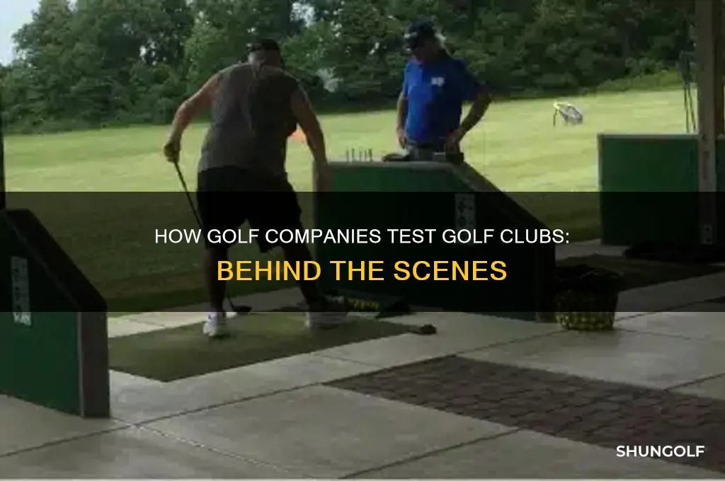 what golf companies test golf clubs