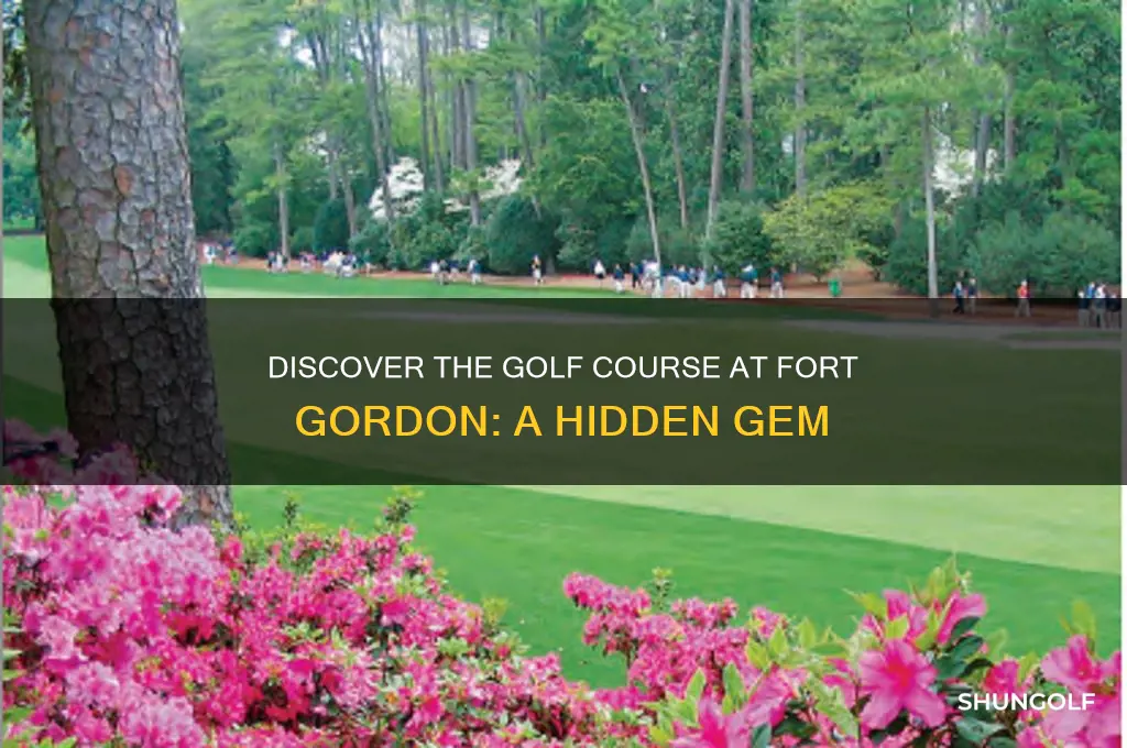what golf corse is fort gordan