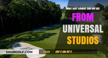 Golf Course Views from Universal Studios: A Surprising Sight