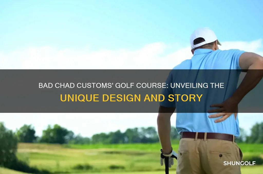 what golf course did bad chad customs
