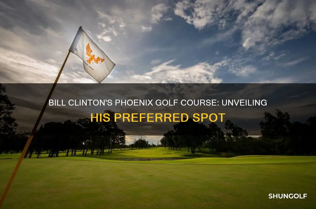 what golf course did bill clinton play in phoenix
