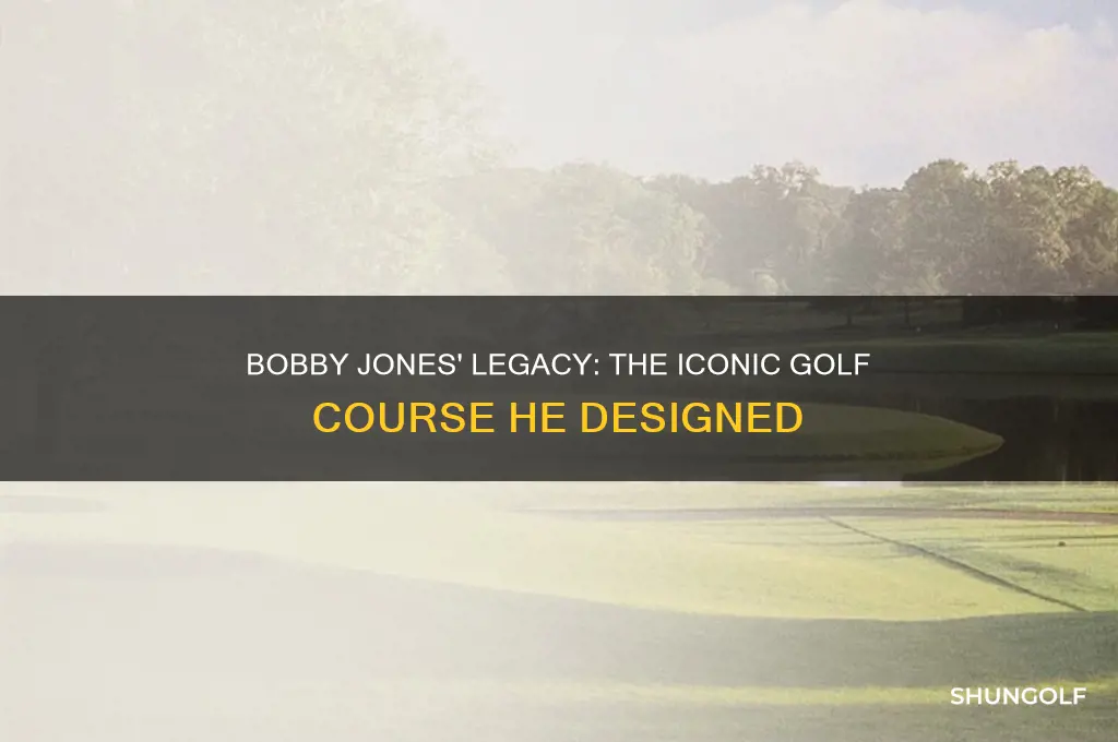 what golf course did bobby jones create