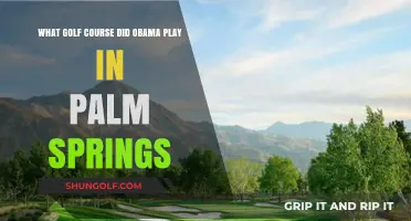 Obama's Palm Springs Golf Getaway: Unveiling His Preferred Course