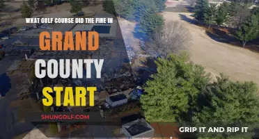 Grand County Fire's Origin: Which Golf Course Was Affected?
