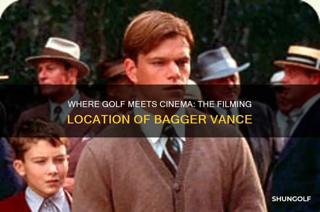 what golf course did they film bagger vance