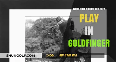 Unveiling the Iconic Golf Course Featured in Goldfinger's Classic Scene