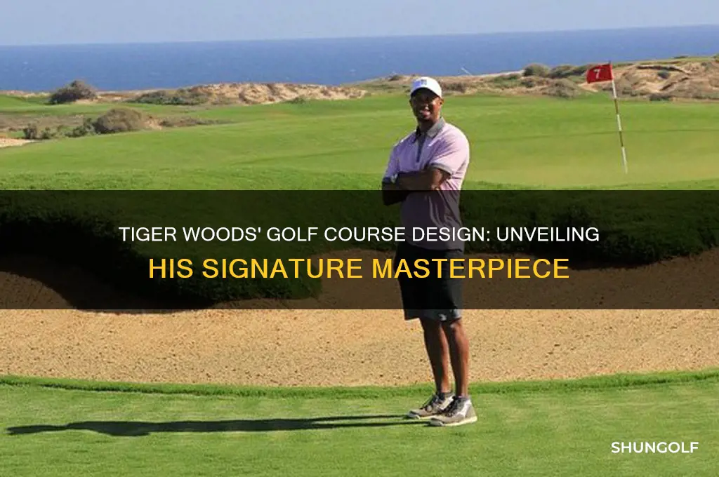 what golf course did tiger woods design