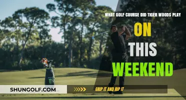 Tiger Woods' Weekend Golf Course: Where Did He Tee Off?