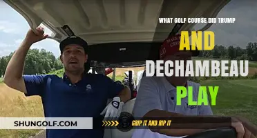 Trump and DeChambeau's Golf Course: Unveiling Their Exclusive Match Location