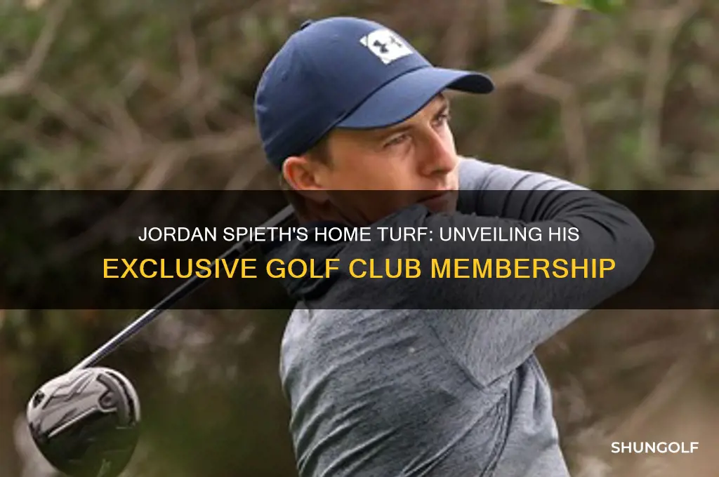 what golf course does jordan spieth belong to