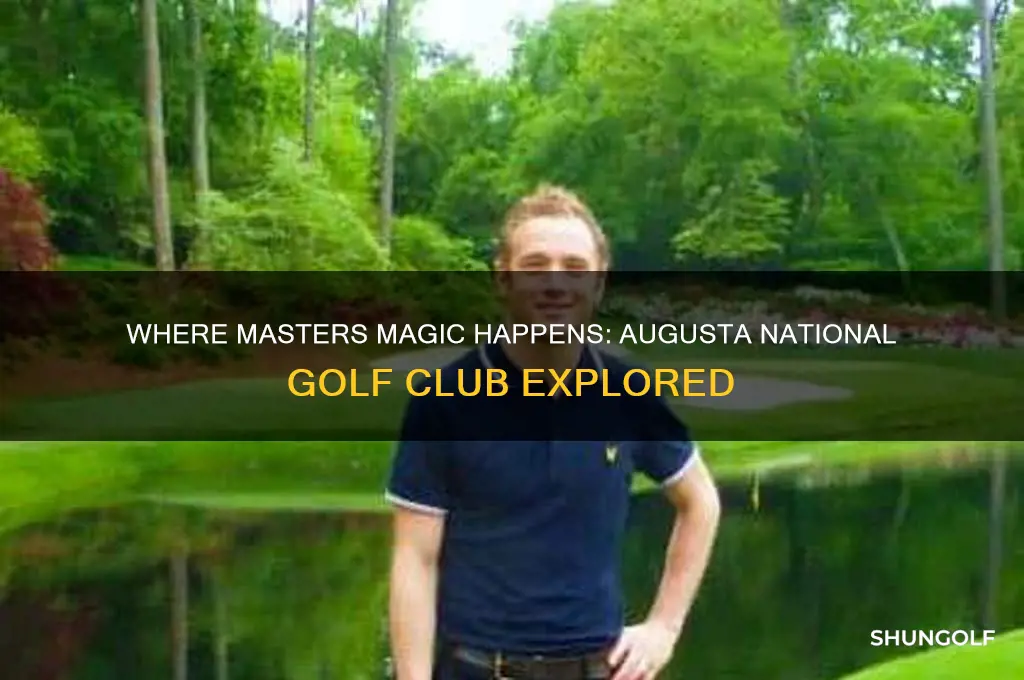 what golf course does the masters take plac eon