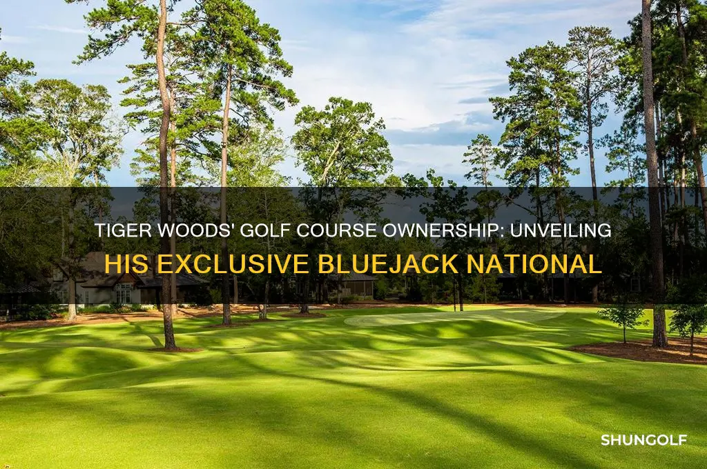 what golf course does tiger woods own