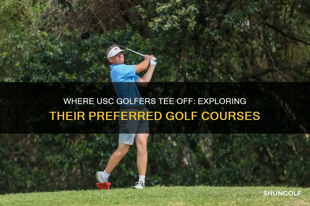 what golf course does usc players