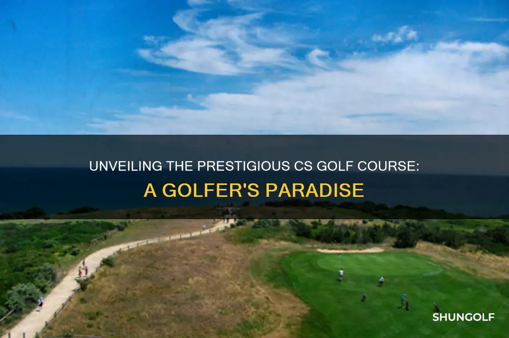 what golf course has initials c and s