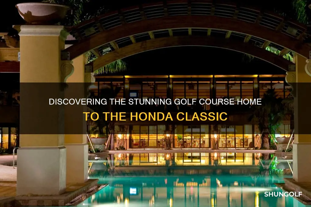 what golf course hosts the honda classic