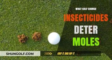 Effective Golf Course Insecticides to Keep Moles at Bay