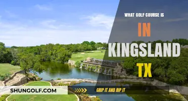 Discover the Scenic Golf Course in Kingsland, Texas