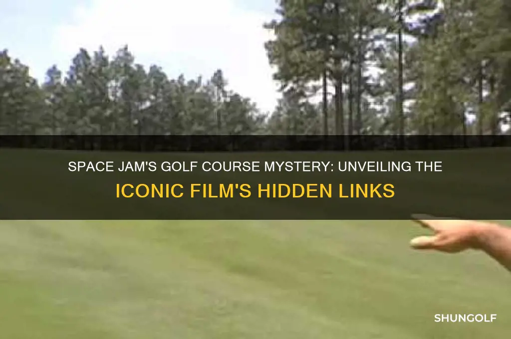 what golf course is in space jam