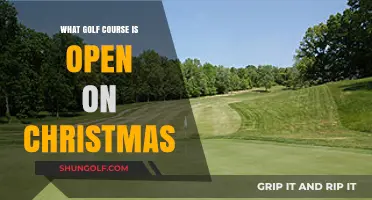Tee Off on Christmas: Golf Courses Open December 25th