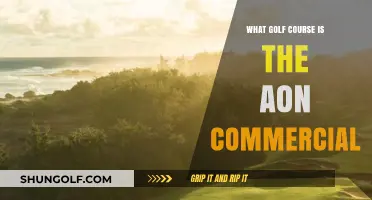 Unveiling the Stunning Golf Course Featured in AON's Commercial