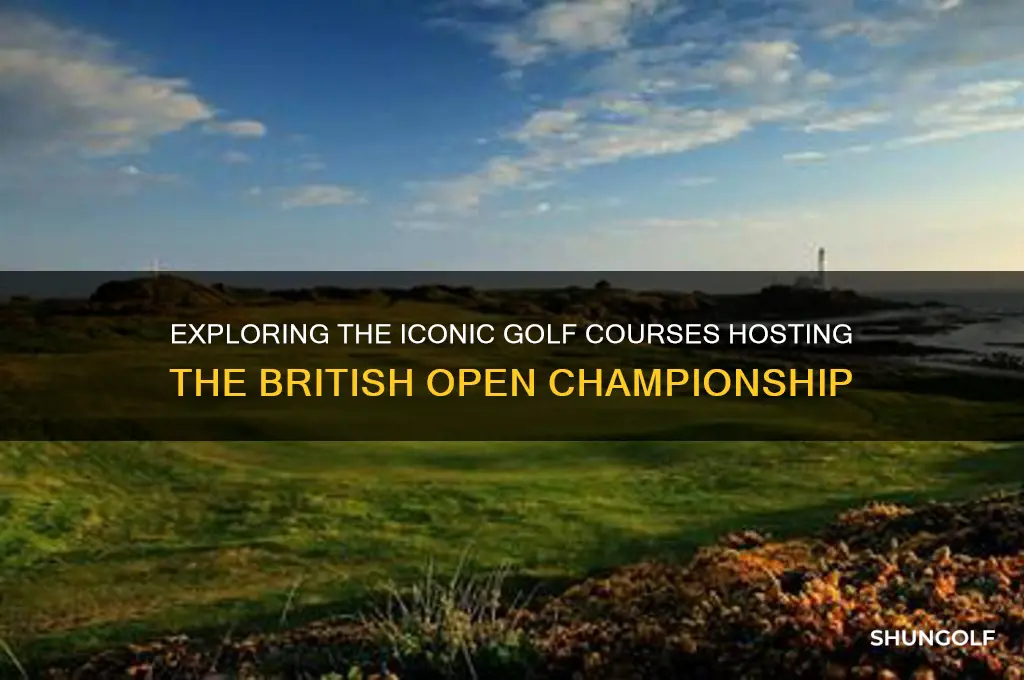 what golf course is the british open played on