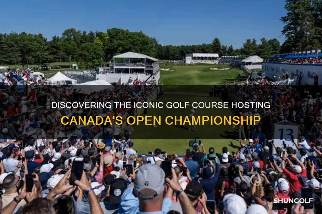 what golf course is the canadian open