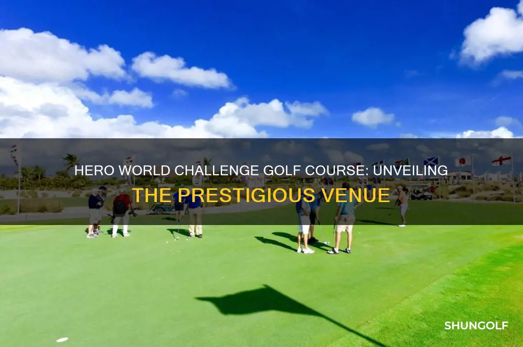what golf course is the hero world challenge played on
