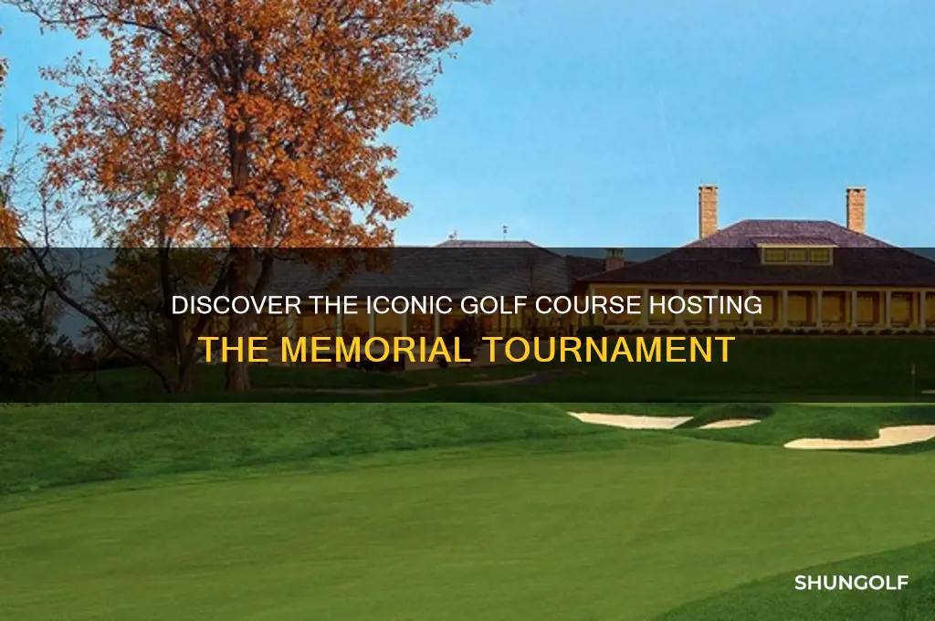 what golf course is the memorial played at