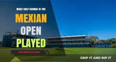 Where is the Mexican Open Golf Tournament Played?
